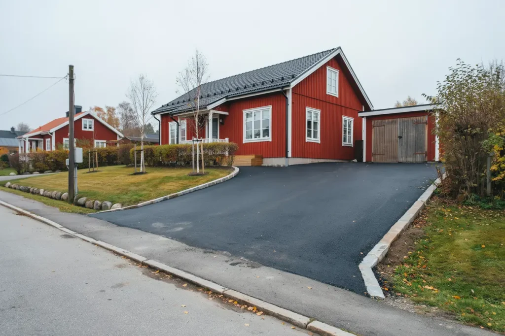 asfaltera v g till huset s f r du en slitstark och l ttsk tt infart ret om