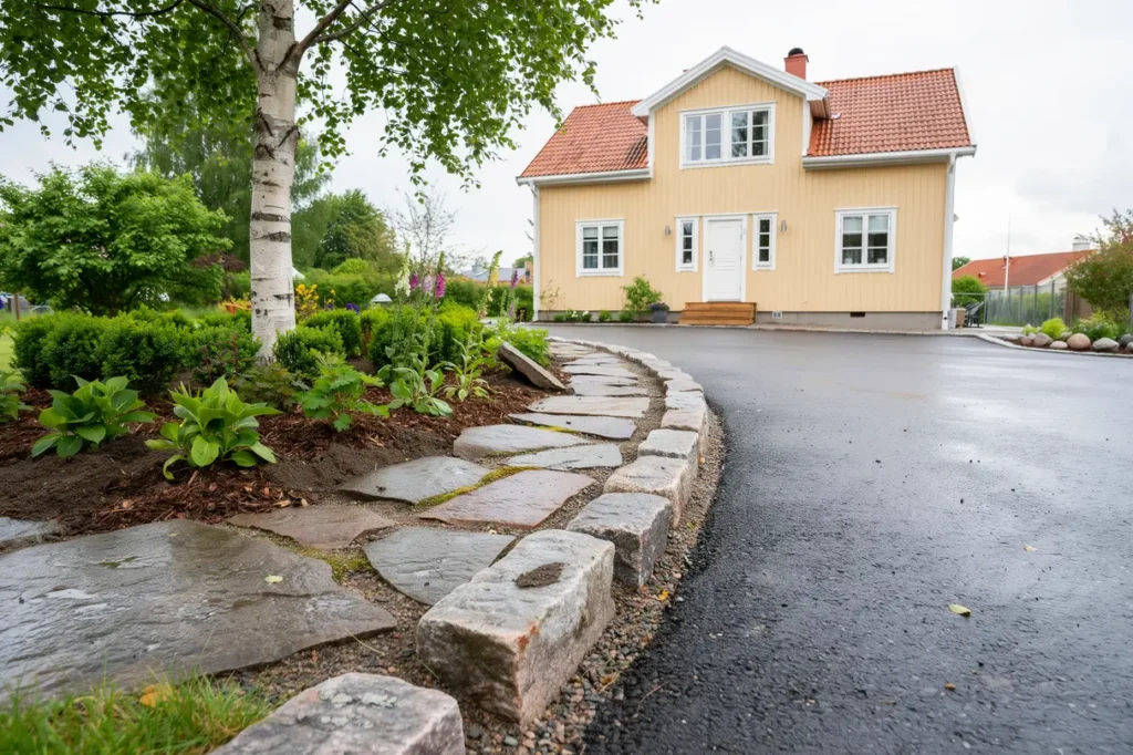 s tta kantsten i tr dg rden snygga och h llbara l sningar f r uppfart g ngar och rabatter
