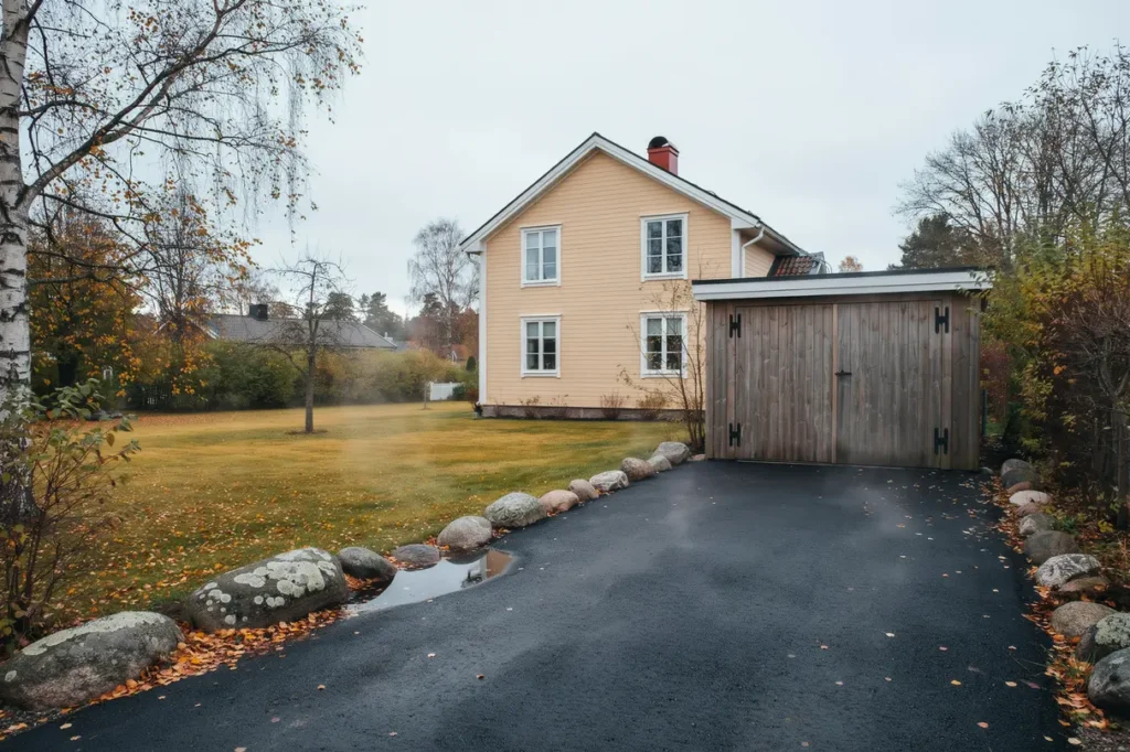 asfaltera garageuppfarten p h sten f rdelar risker och smarta f rberedelser